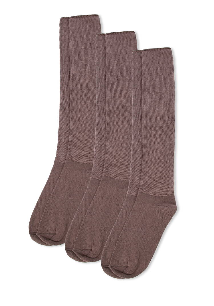 Гольфы с ослабленной pезинкой, 3 пары шир.  750, рис. 5
