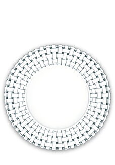 Блюдо круглое из хрустального стекла