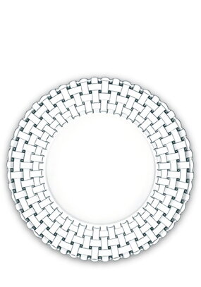 Блюдо круглое из хрустального стекла