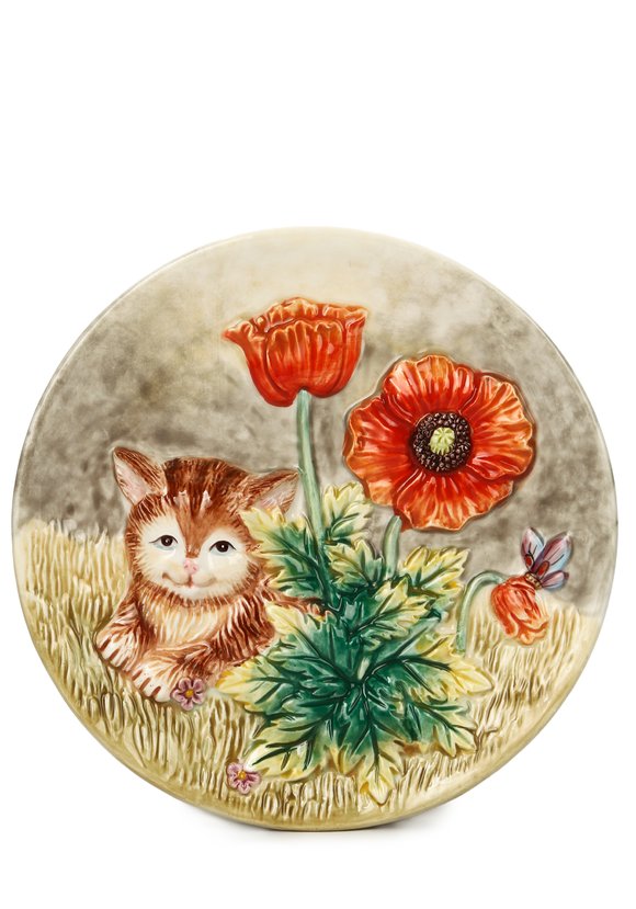 Тарелка настенная Котики шир.  580, рис. 1