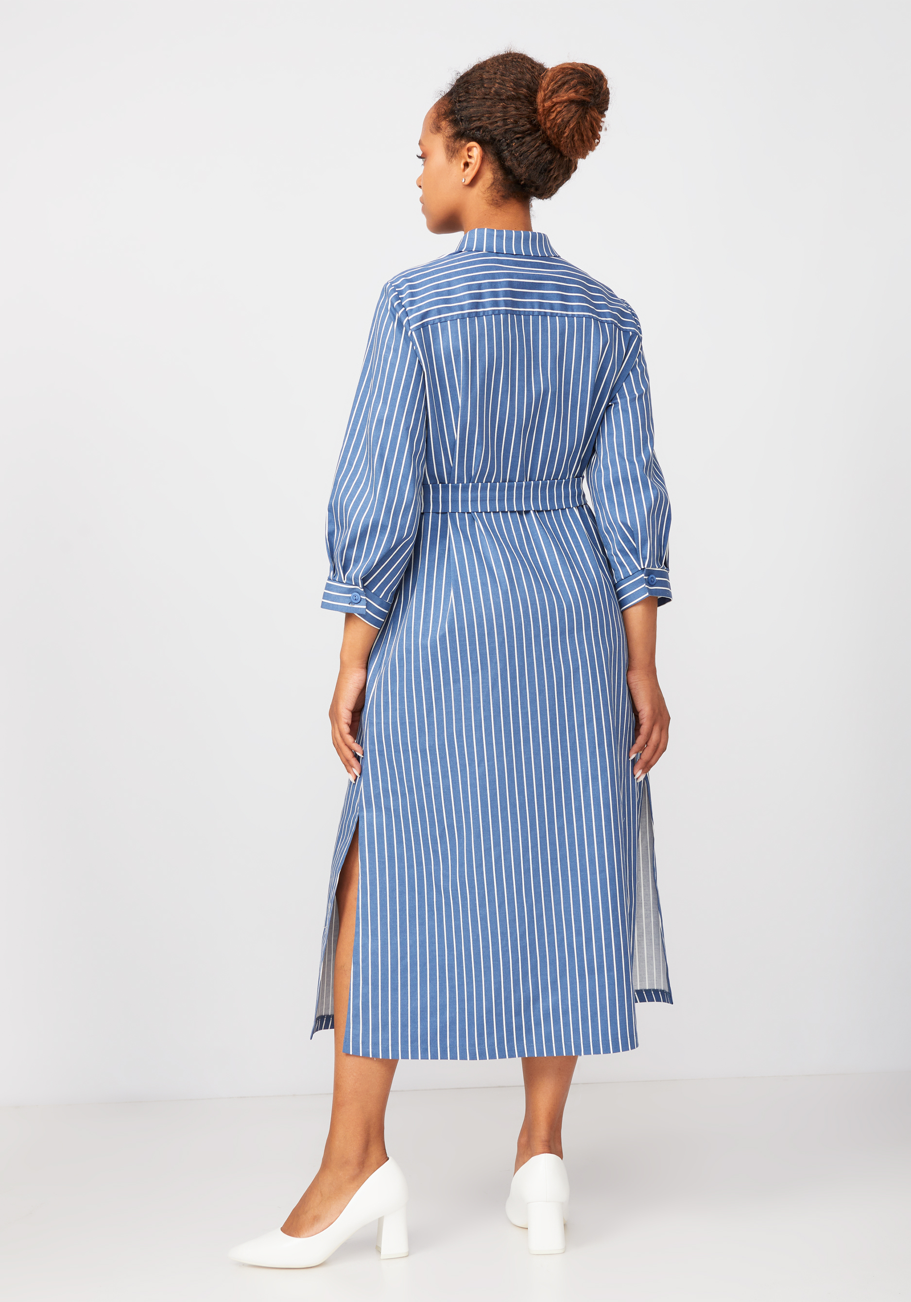 Платье женское "Сэнди" Mio Imperatrice, размер 48, цвет синий - фото 4