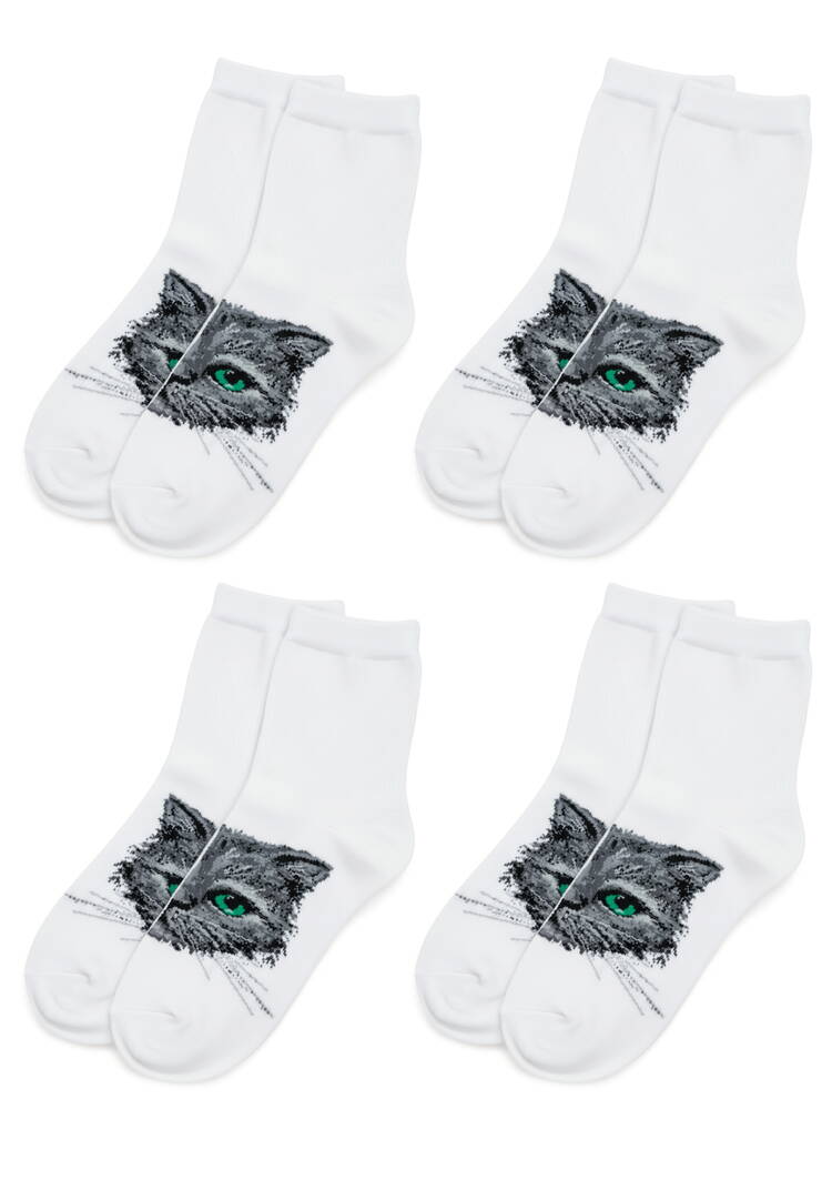 Носки женские, 4 пары шир.  750, рис. 1