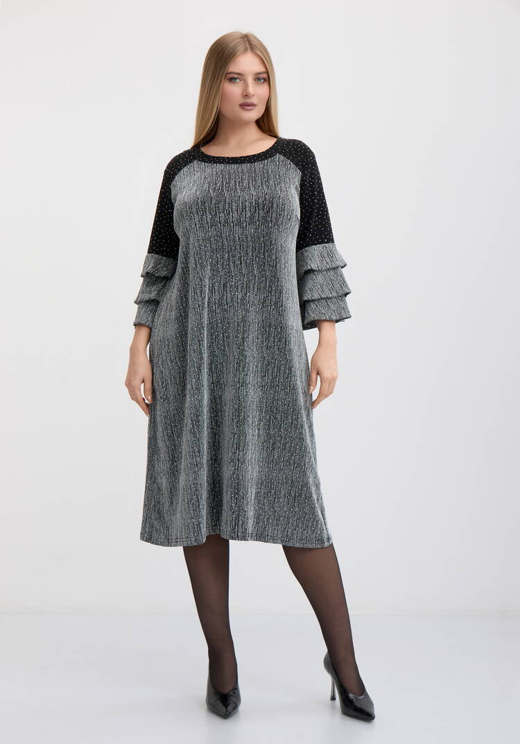 Платье Волшебство праздника шир.  750, рис. 4