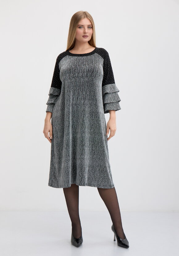 Платье Волшебство праздника шир.  580, рис. 4