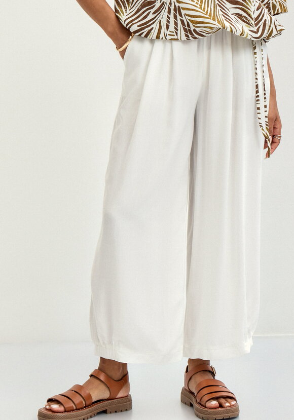 Брюки свободного кроя на резинке по низу шир.  580, рис. 2