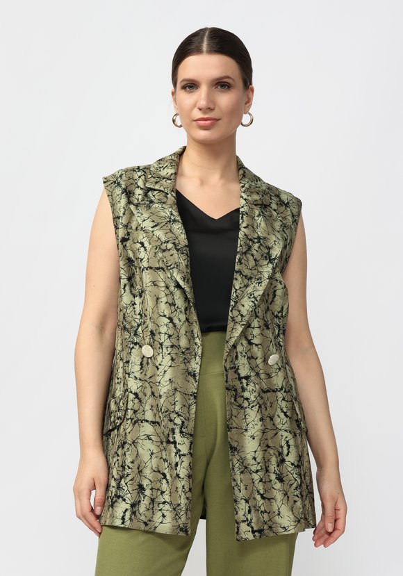 Жилет двубортный Полет шир.  580, рис. 12