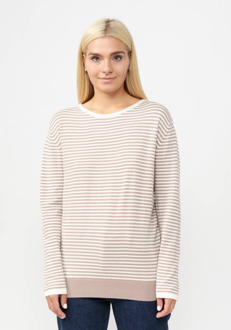 Джемпер вязаный в бретонскую полоску шир.  750, рис. 10