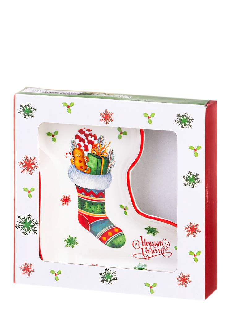 Набор из 2-х сервировочных фигурных тарелок шир.  750, рис. 6