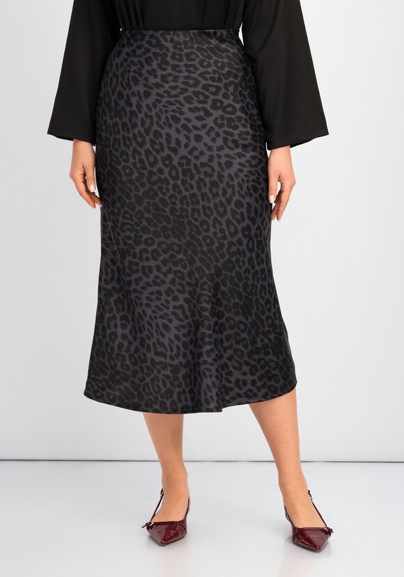 Юбка длины миди с шелком шир.  580, рис. 9