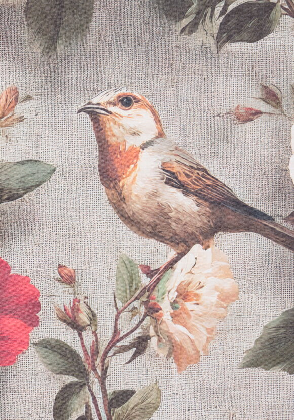 Портьера Птица певчая шир.  580, рис. 3