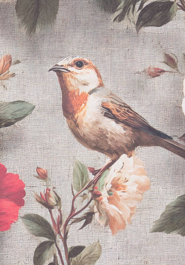 Портьера Птица певчая шир.  750, рис. 3