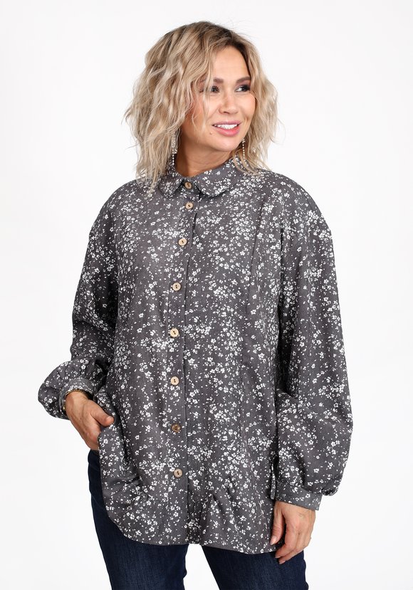 Блуза со скругленным отложным воротником шир.  580, рис. 8