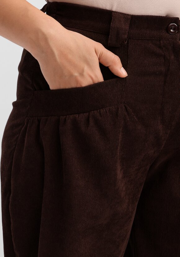 Брюки-бананы с манжетами по низу шир.  580, рис. 5