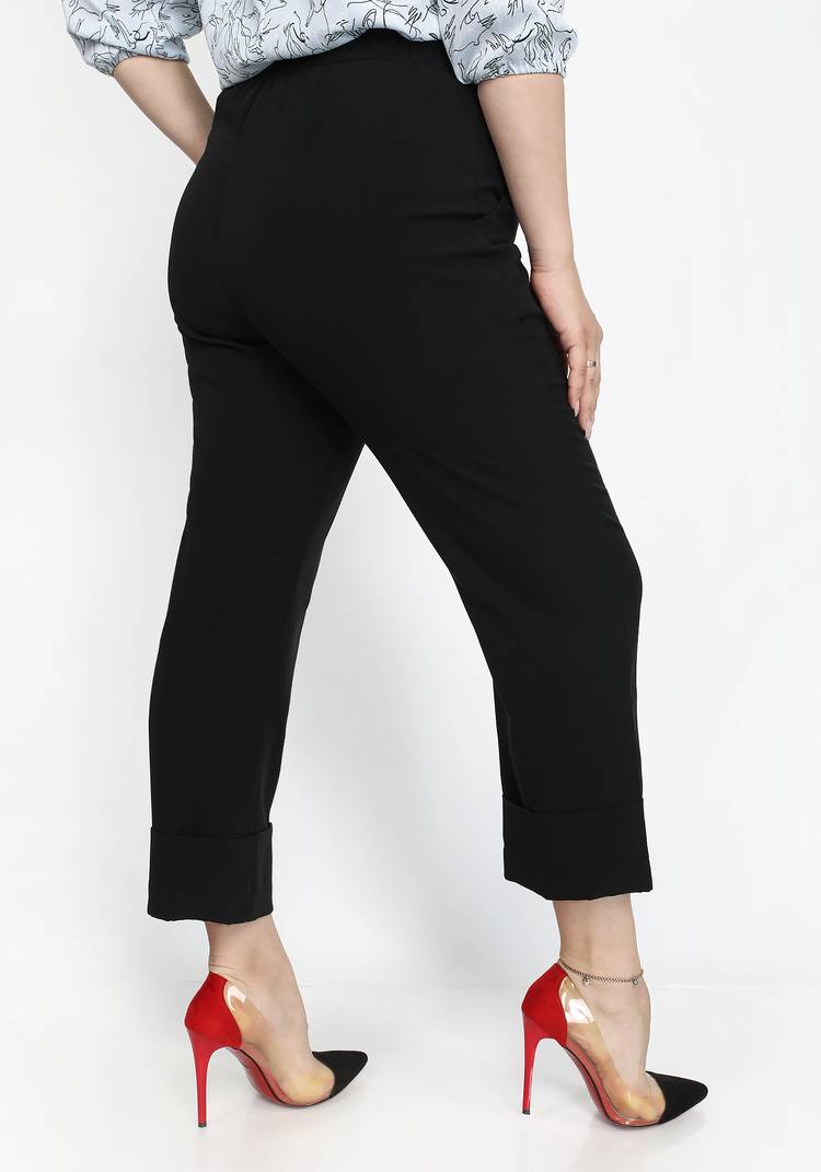 Брюки прямые с отворотами шир.  750, рис. 7