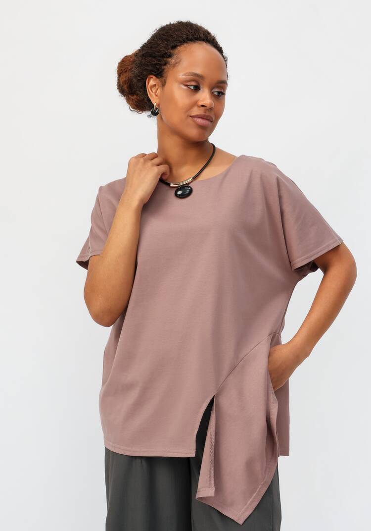 Блуза с асимметричным кроем шир.  750, рис. 9