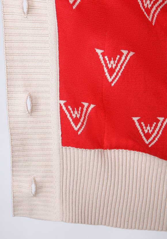 Кардиган на пуговицах со спущенным рукавом шир.  580, рис. 9