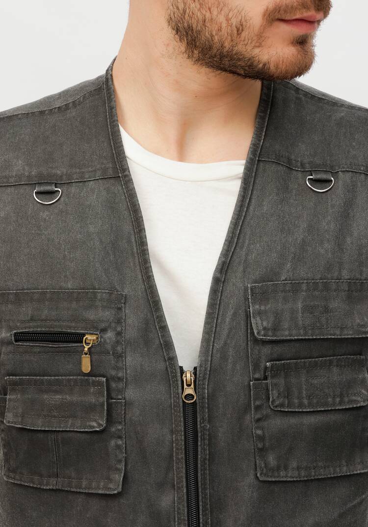 Жилет мужской с карманами шир.  750, рис. 13