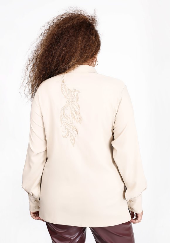 Рубашка Птица счастья шир.  580, рис. 6