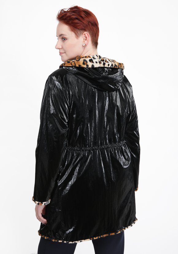 Куртка с анималистическим принтом шир.  580, рис. 3