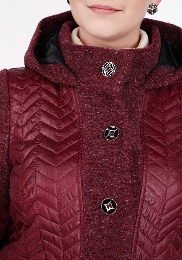 Пальто полуприлегающего силуэта шир.  580, рис. 12