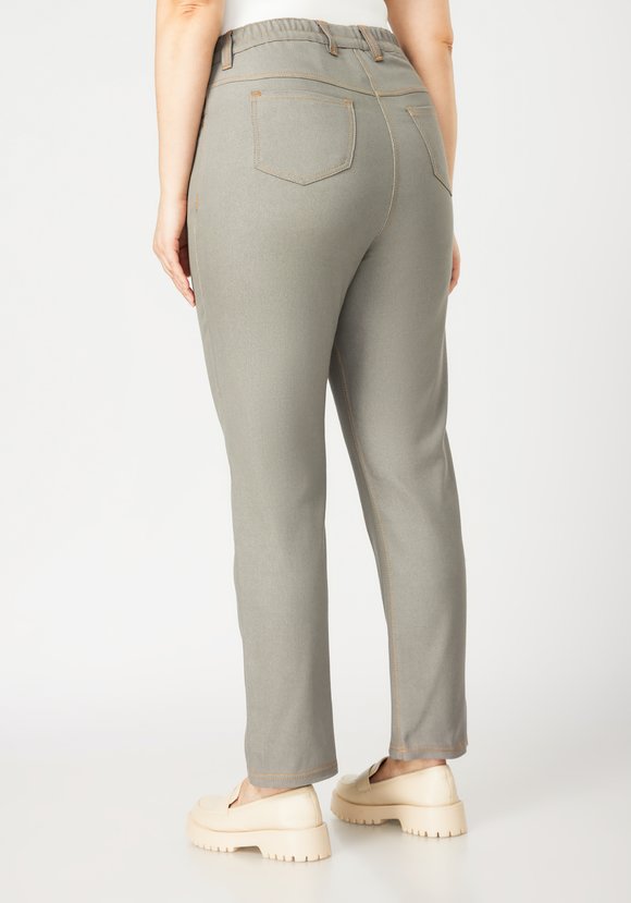 Брюки джинсовые с карманами шир.  580, рис. 2