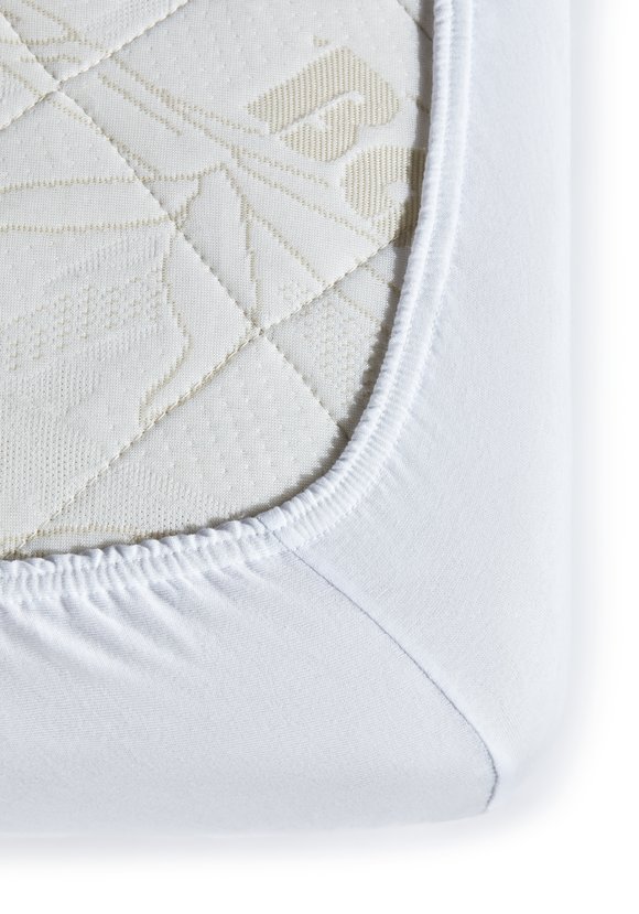 Простыня трикотажная на резинке Гладь шир.  580, рис. 4