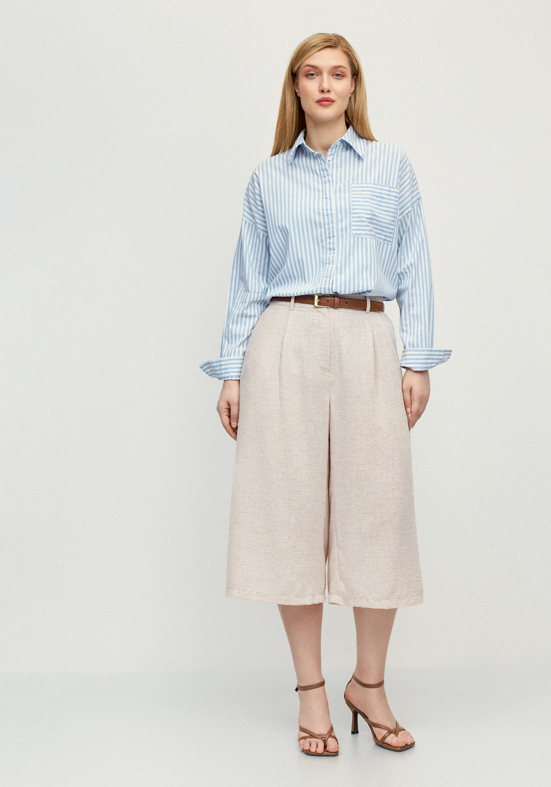 Кюлоты изо льна quotМария quot 3999₽