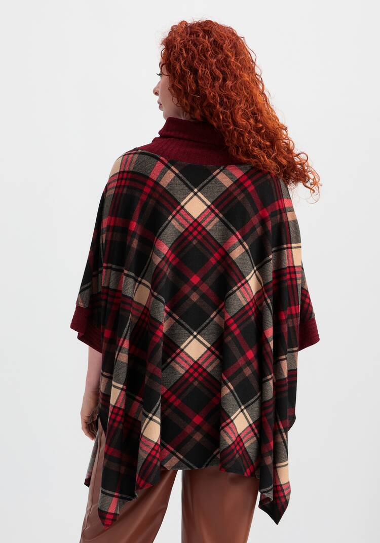 Пончо Сиенна шир.  750, рис. 3