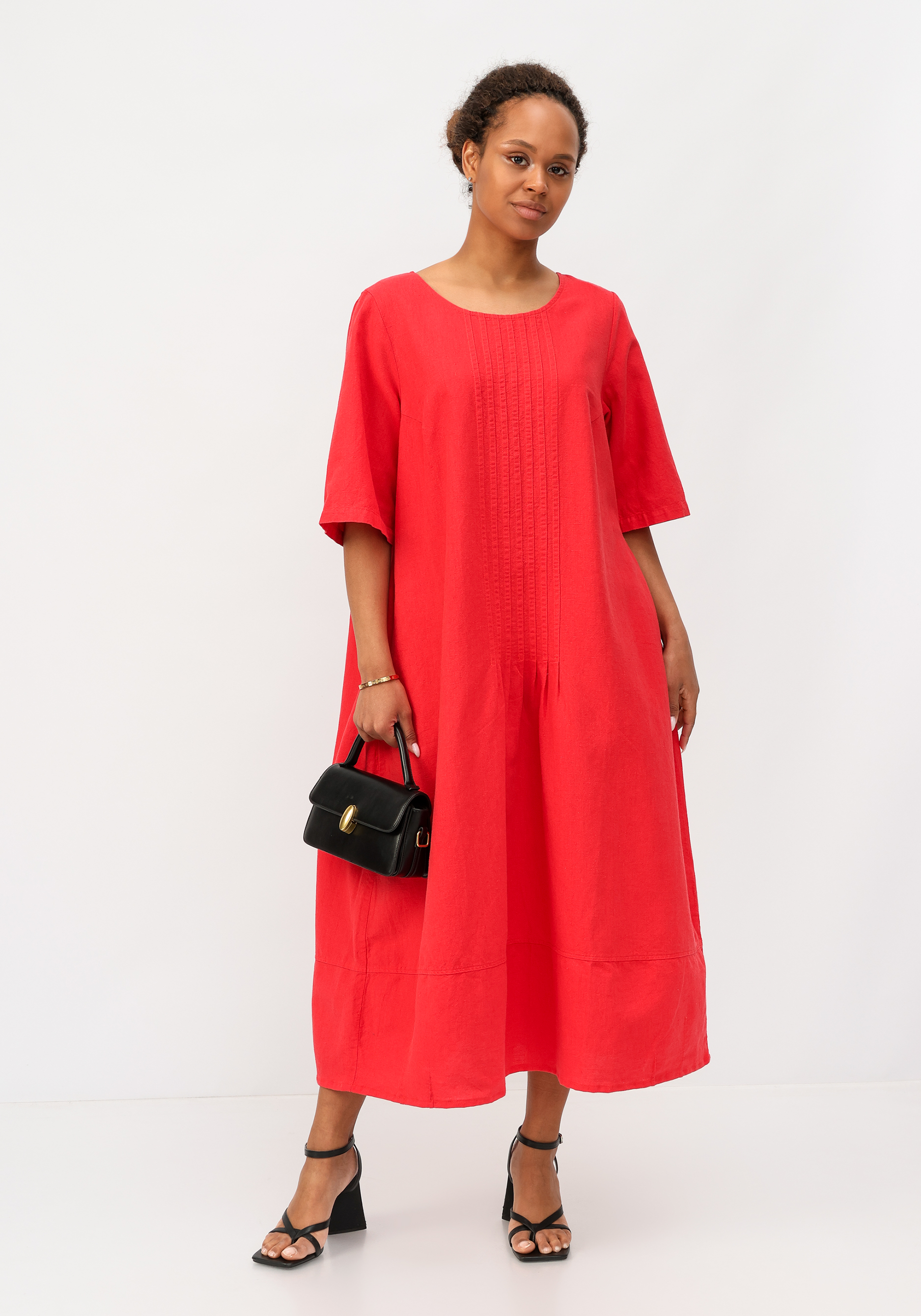 Платье "Иоланда" Averi, размер 60, цвет красный