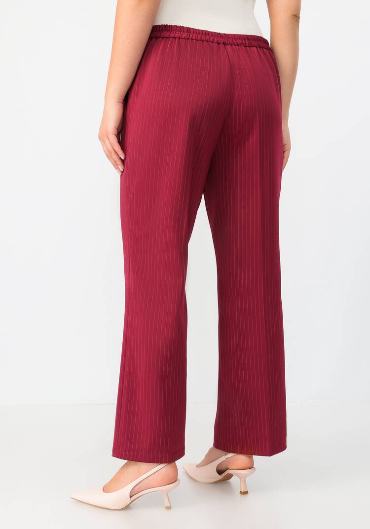 Брюки прямого кроя в полоску шир.  750, рис. 3