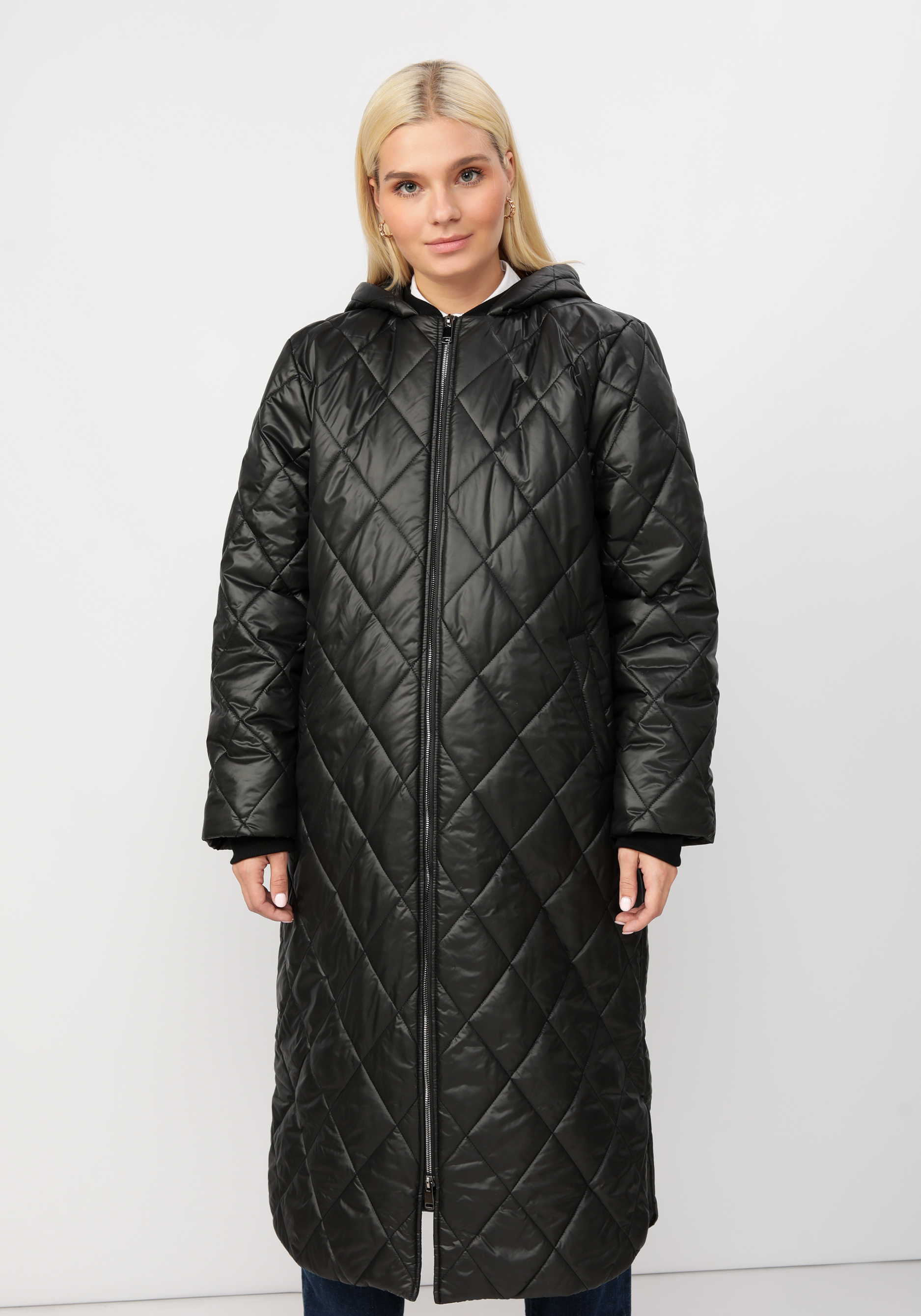 Пальто женское "Шерри" ZORY, цвет черный, размер 64-66 - фото 5