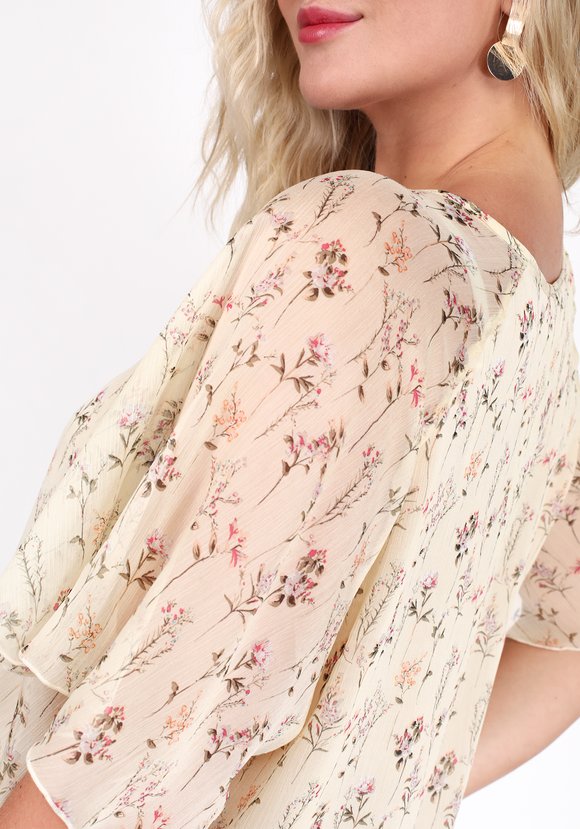 Блуза Искрометный взгляд шир.  580, рис. 7