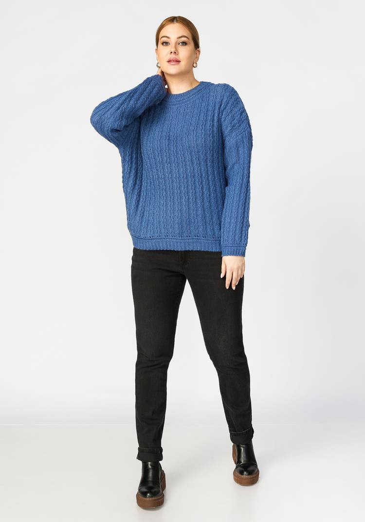 Джемпер женский Теплый вечер шир.  750, рис. 3