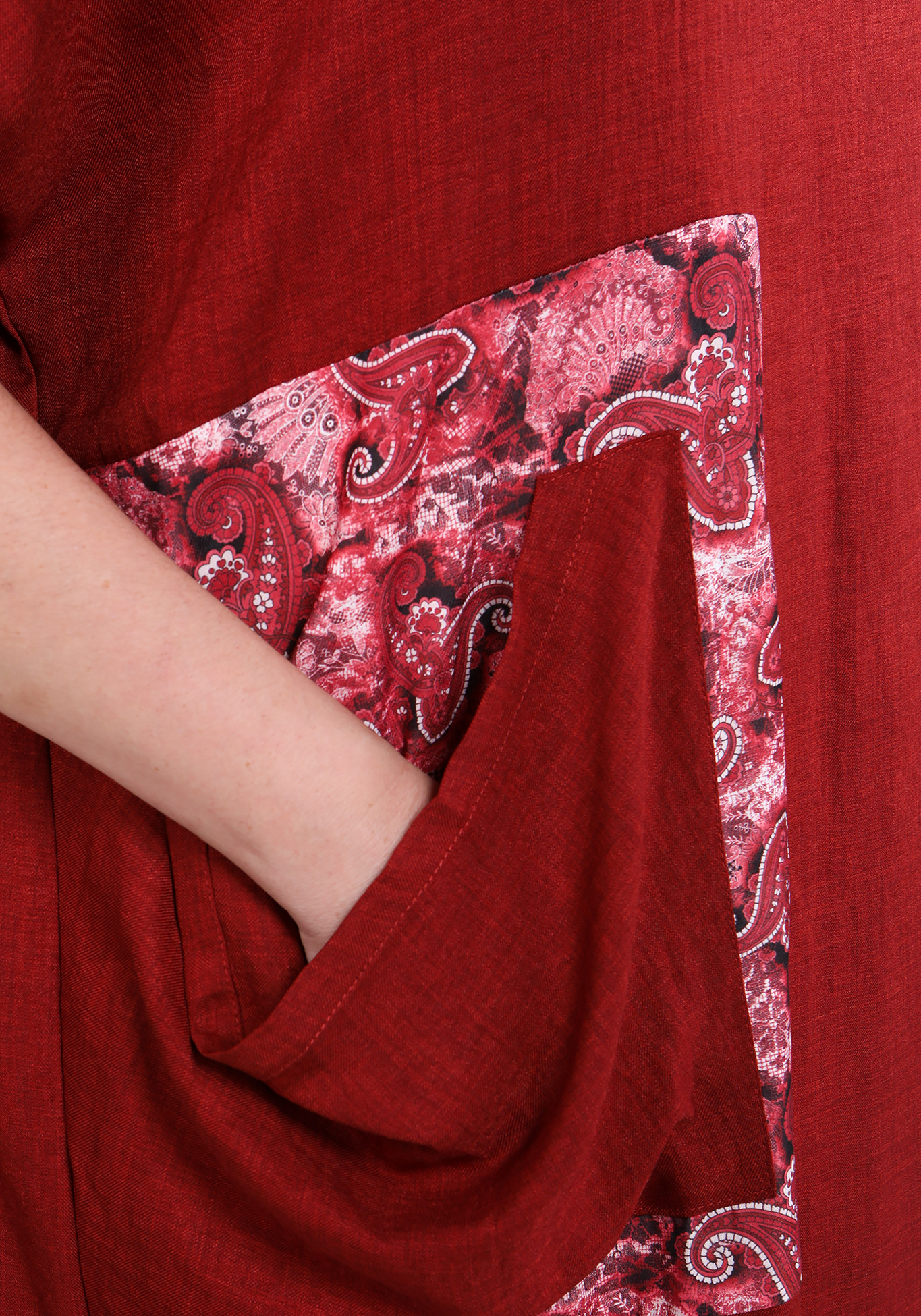 Платье "Восточные чары" Frida, размер 48, цвет красный - фото 3