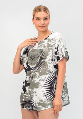 Футболка со стразами Мелисса