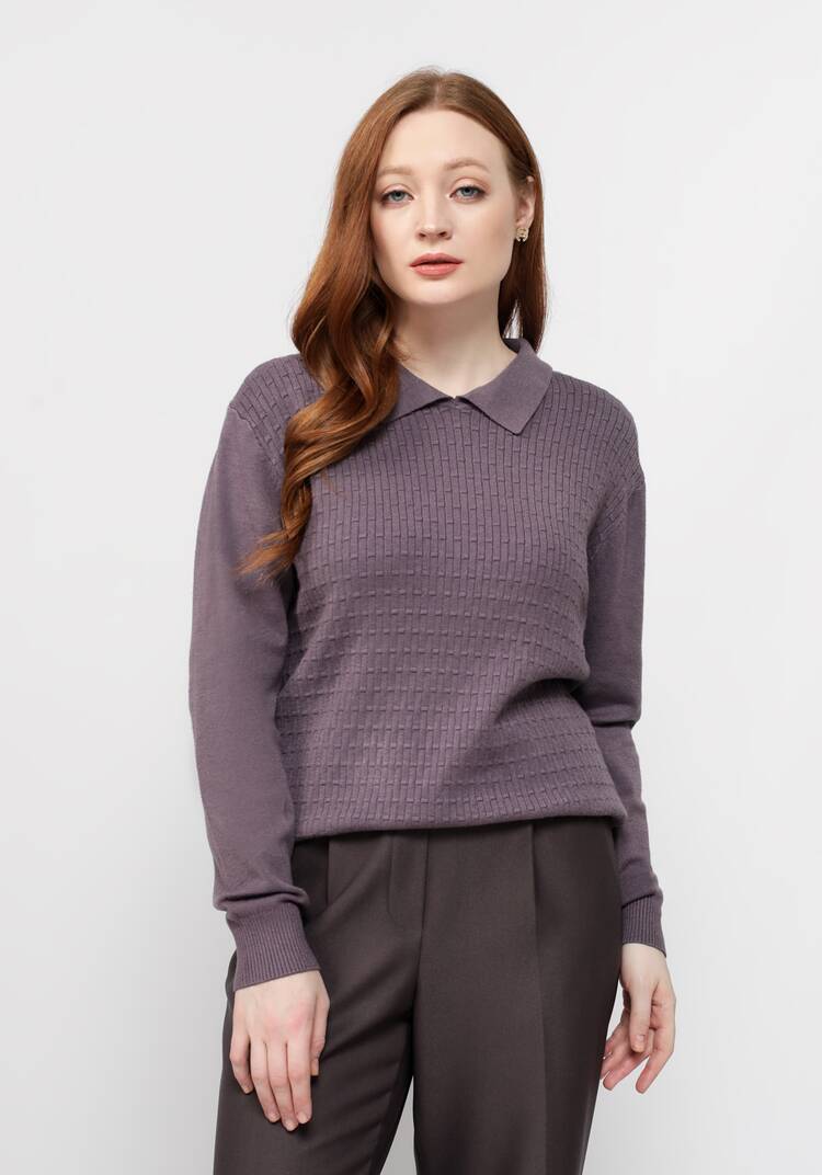 Джемпер-поло Алетта шир.  750, рис. 16