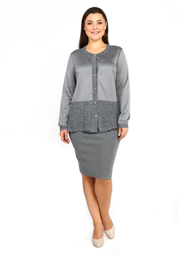 Блуза Эффектный Выход шир.  580, рис. 1