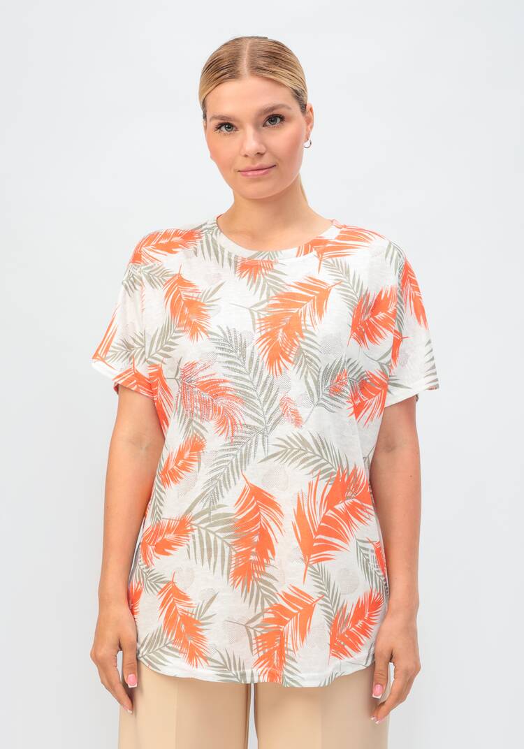 Футболка со стразами Нелли шир.  750, рис. 4