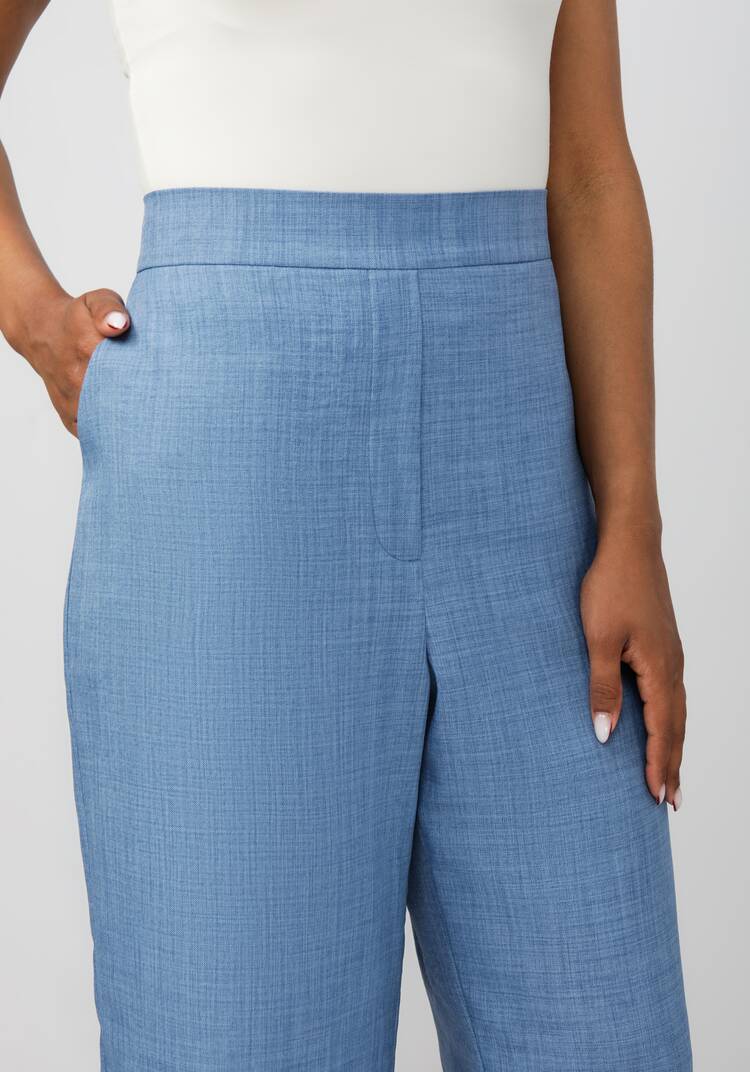 Капри из льна шир.  750, рис. 10
