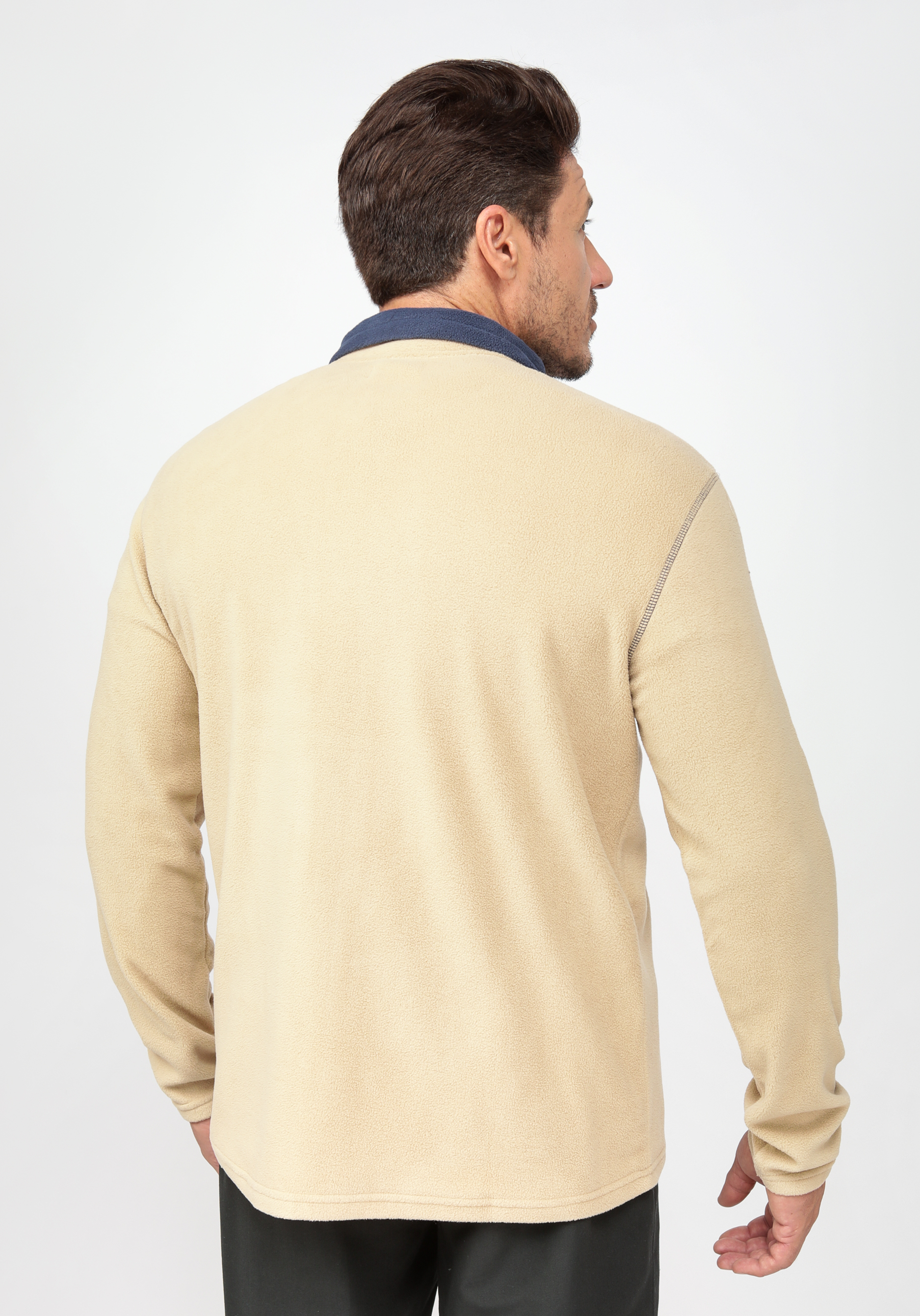 Комплект свитеров из микрофлиса "Энтони" Atlas for men, размер 46-48, цвет бежевый - фото 3
