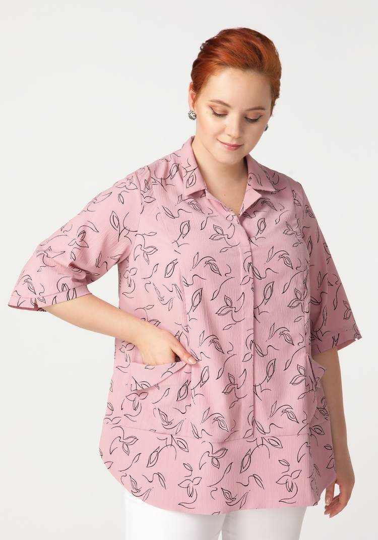 Блуза Яркая звезда шир.  750, рис. 11