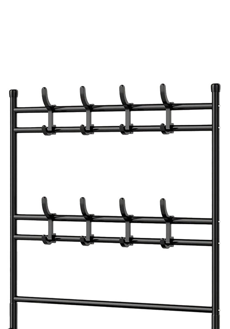 Практичная напольная обувница с вешалкой шир.  750, рис. 3