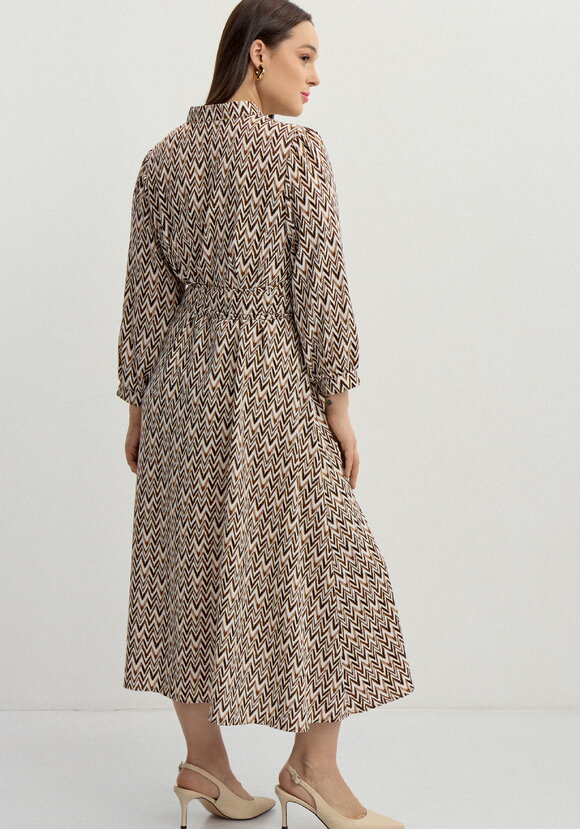 Платье свободного кроя с принтом Мирра шир.  580, рис. 9