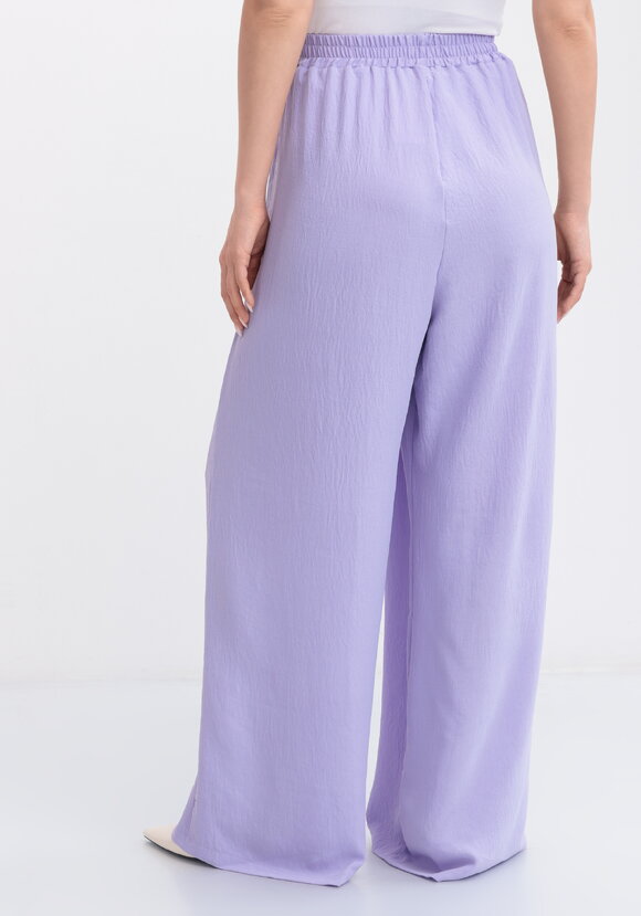 Брюки палаццо с поясом на резинке шир.  580, рис. 3