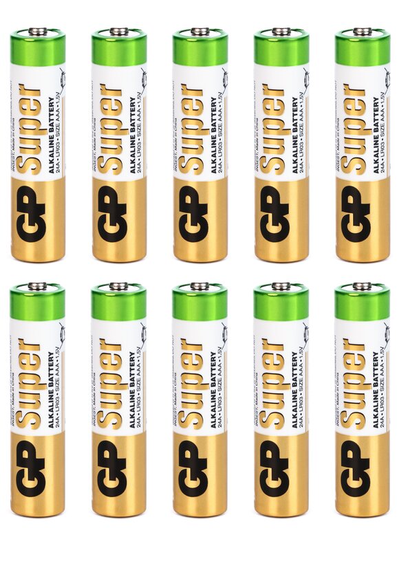 Батарейки алкалиновые ААА, 10 шт. шир.  580, рис. 1