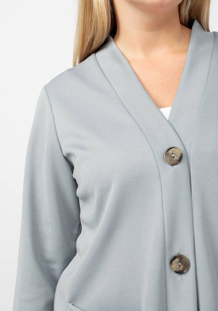 Трикотажный кардиган шир.  750, рис. 5