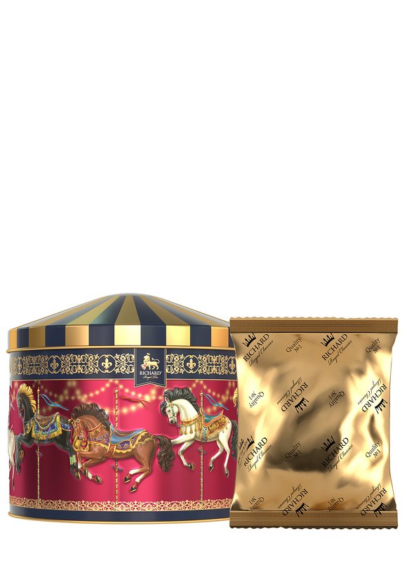 Чай Счастливая карусель чёрный листовой шир.  580, рис. 2