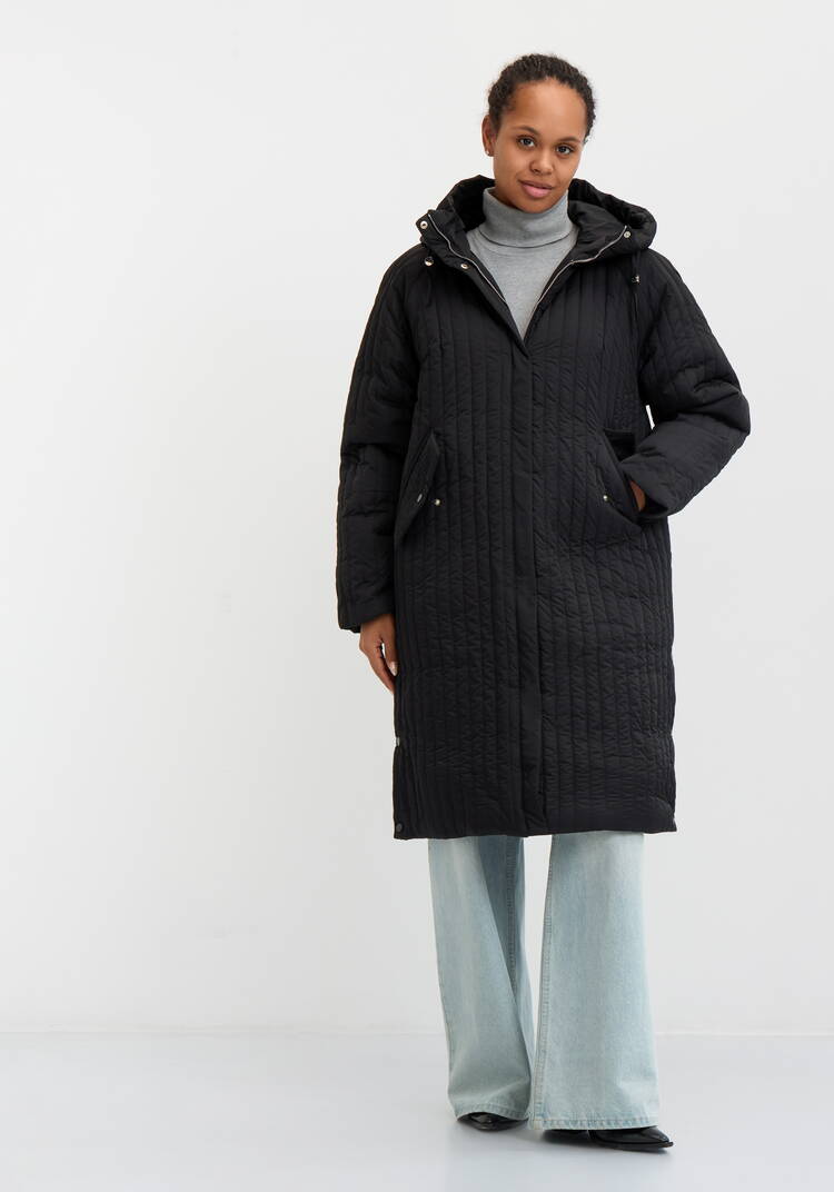 Куртка-пуховик прямого кроя шир.  750, рис. 10