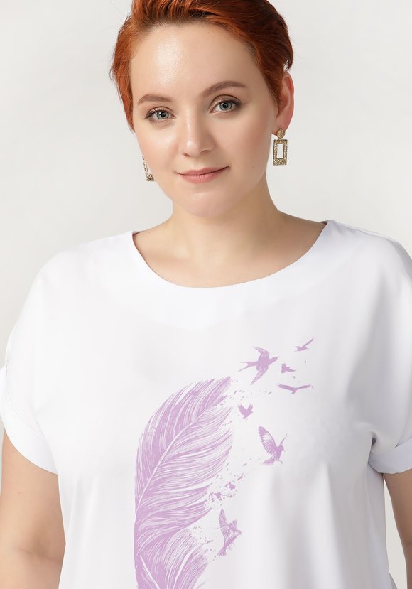 Блуза Ветер перемен шир.  580, рис. 14