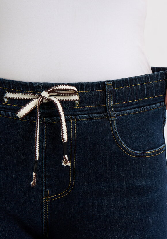 Джинсы утепленные с высокой посадкой шир.  580, рис. 11